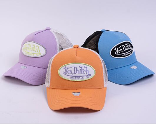 Kappe Von Dutch Trucker Boston Peach/White