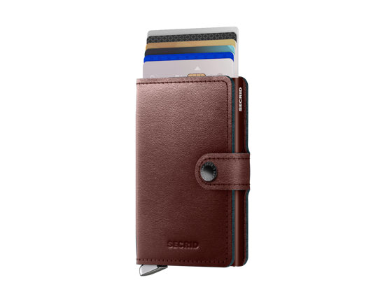 Geldbörse Secrid - Premium Miniwallet Dusk Dark Brown