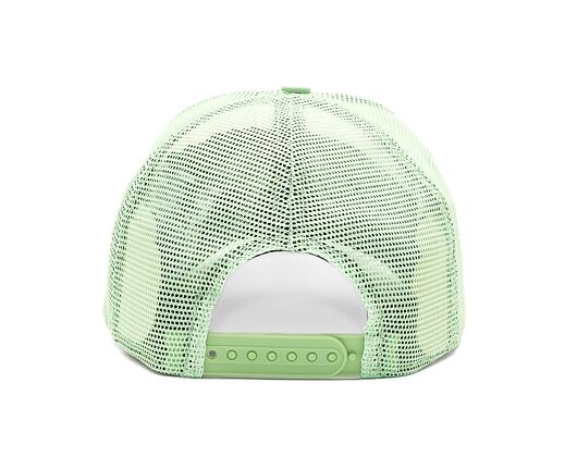 Kinder Kappe New Era 9FORTY Kids A-Frame Trucker MLB Tonal Mesh - NY Yankees - Bright Green