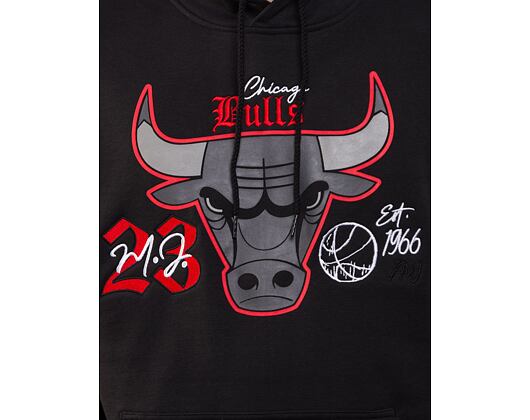 Pullover Mikina Adam Wave × New Era Chicago Bulls Tribute Hoody