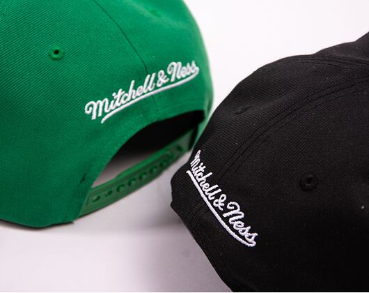 Kappe Mitchell & Ness NBA Conference Patch Snapback Boston Celtics Grün