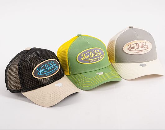 Kappe Von Dutch Trucker Boston Green/Yellow
