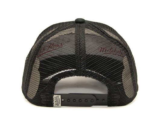 Kappe Von Dutch Boston Trucker Cotton Black / Red