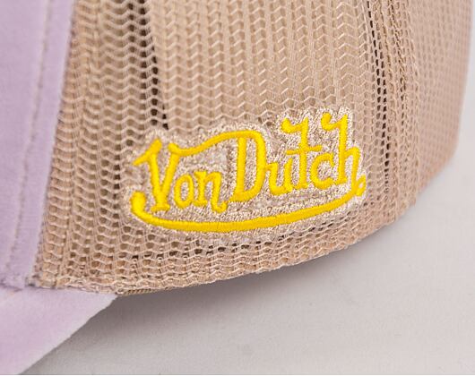 Kappe Von Dutch Trucker Kent Velvet Lilac/Sand