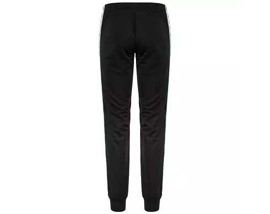 Damen Trainerhose Kappa 222 BANDA WRASTORIAI SLIM Black-White-Green Dusty