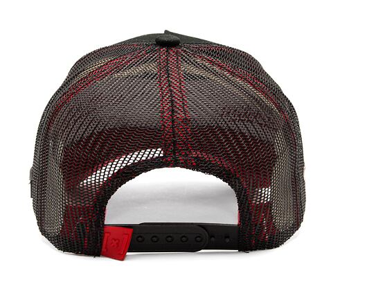 Kappe Capslab - Trucker Naruto - Itachi Uchiha - Black / Burgundy