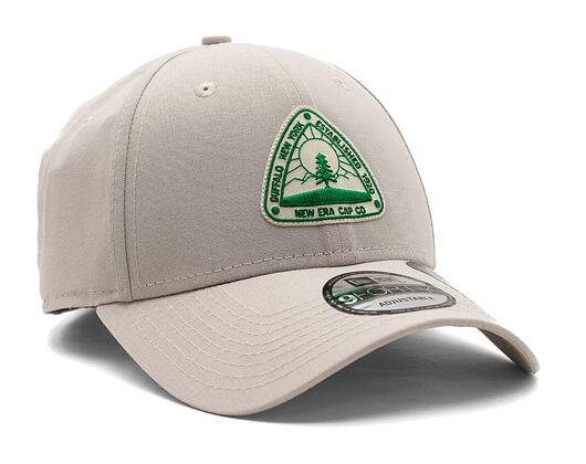 Kappe New Era 9FORTY Repreve Stone / Dark Green