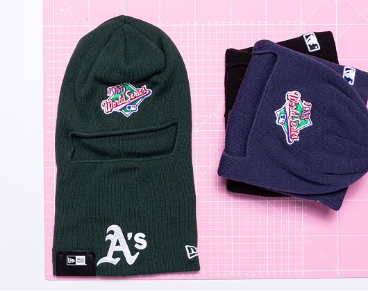 Sturmhaube New Era - World Series Patch Balaclava - Oakland Athletics - Team Color