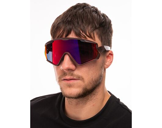Sonnenbrille Oakley Wind Jacket 2.0 Matte Grenache Prizm Road