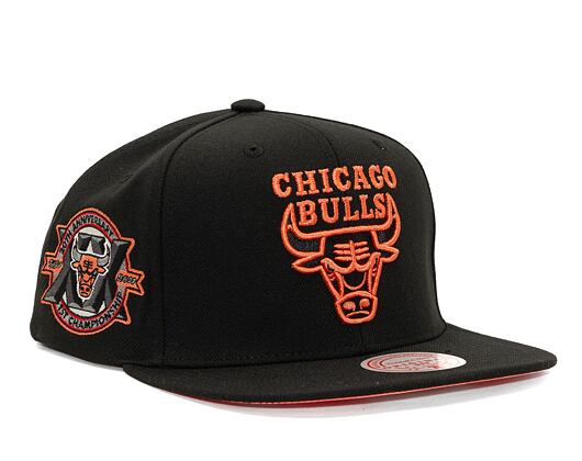 Kappe Mitchell & Ness NBA Core Vi Snapback Chicago Bulls Black