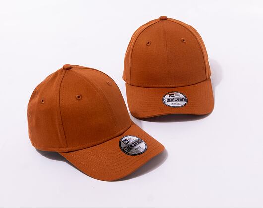 Kinder Kappe New Era 9FORTY Kids Seasonal Flag Logo - Caramel Brown
