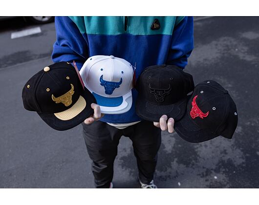 Kappe Mitchell & Ness - Day 5 Snapback - Chicago Bulls - Black-Yellow