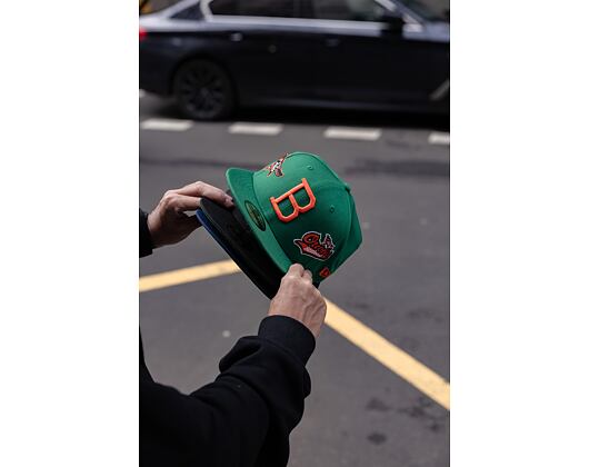 Kappe New Era 59FIFTY MLB Coops All Over Print Baltimore Orioles Cooperstown Team Color