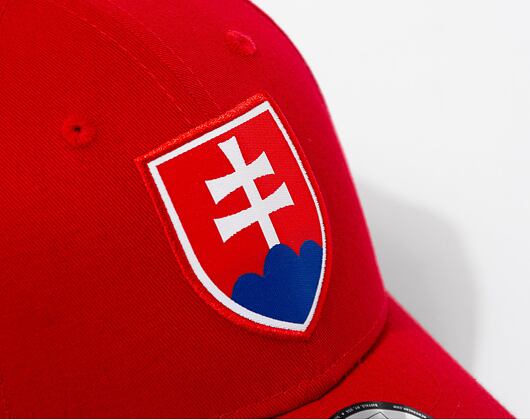 Kappe New Era 9FORTY National Team - Slovakia Scarlet
