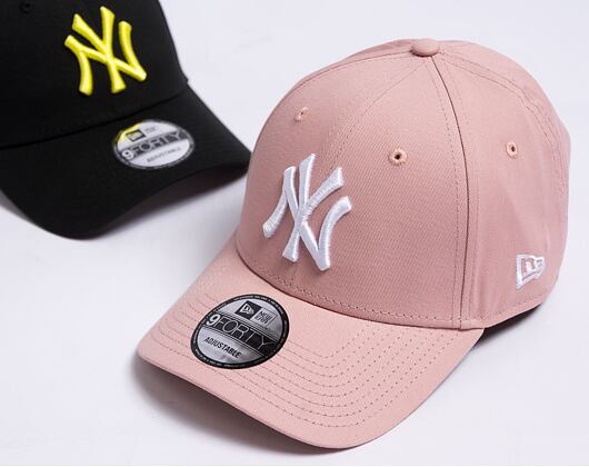 Kappe New Era - MLB Essential 9FORTY - NY Yankees - Pale Pink