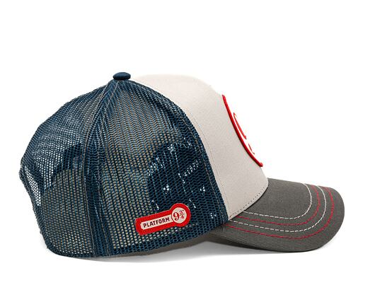 Kappe Capslab Harry Potter Trucker - Platform 9 3/4 - Grey / Blue