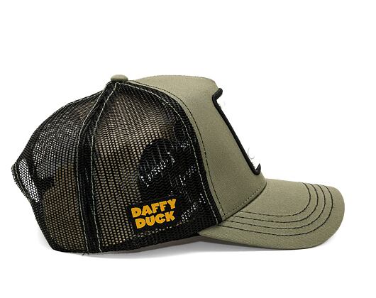 Kappe Capslab Looney Tunes Trucker - Metallic Daffy Duck - Green / Black