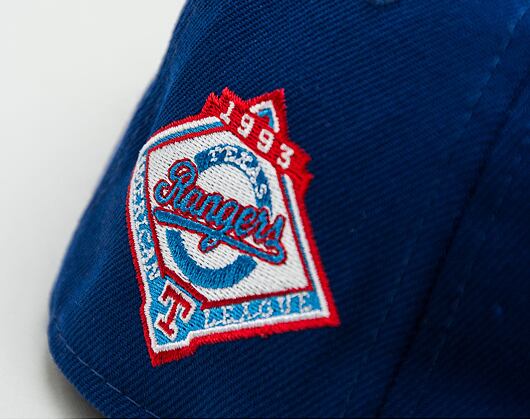 Kappe New Era 59FIFTY MLB Coops Pin Retro Crown Texas Rangers Cooperstown Team Color