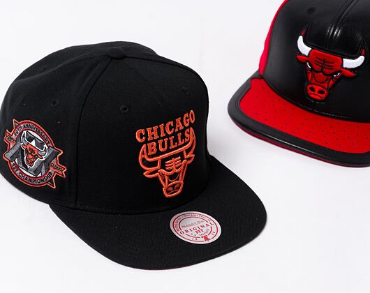 Kappe Mitchell & Ness NBA Core Vi Snapback Chicago Bulls Black