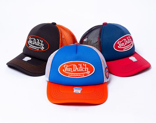 Kappe Von Dutch Lund Foam Trucker - Blue/White