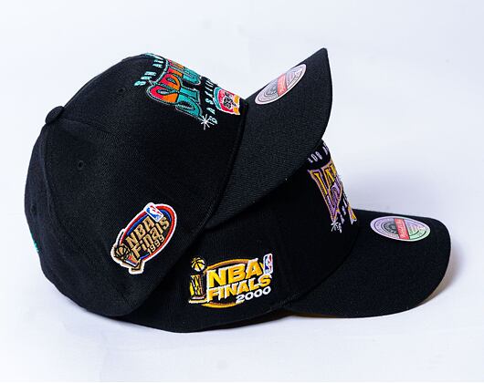 Kappe Mitchell & Ness - NBA Glow Up Classic Red - LA Lakers - Black