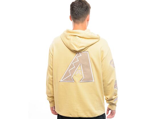 Pullover New Era MLB World Series Oversized Hoody Arizona Diamondbacks - Oat Milk / Ash Brown