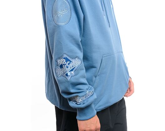 Pullover New Era MLB World Series Oversized Hoody - LA Dodgers - Uniform Blue / Pastel Blue
