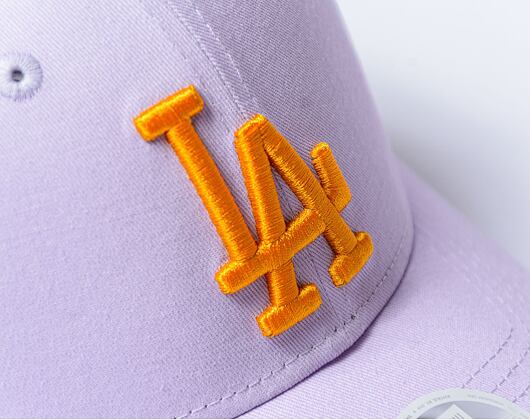 Damen Kappe New Era - 9FORTY League Essential - LA Dodgers - Pastel Purple / Orange