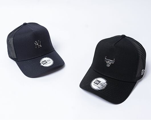 Kappe New Era - 9FORTY Trucker Metallic Trucker - NY Yankees - Navy