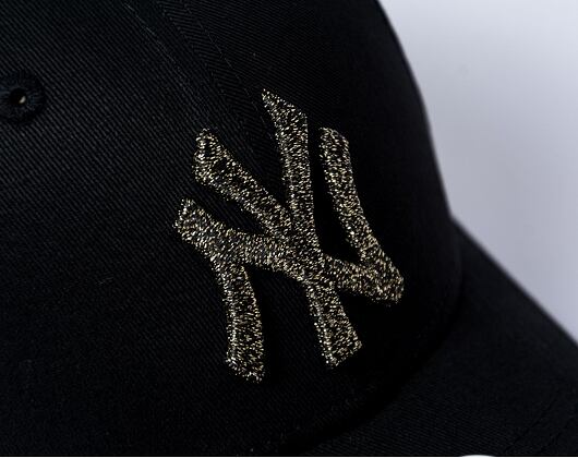 Damen Kappe New Era - 9FORTY Metallic Logo - NY Yankees - Black