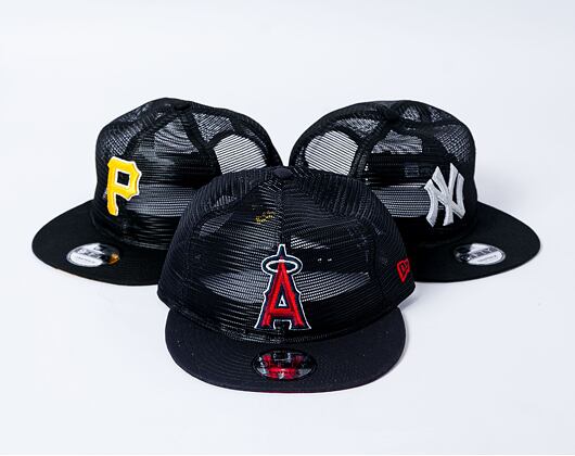 Kappe New Era - 9FIFTY Embroidered Mesh - Anaheim Angels - Navy