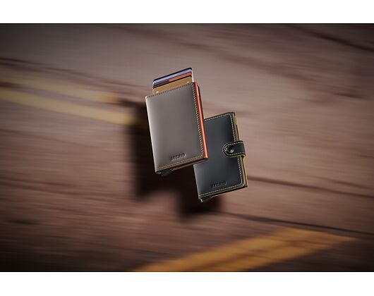 Geldbörse Secrid - Miniwallet - Matte - Truffle & Orange