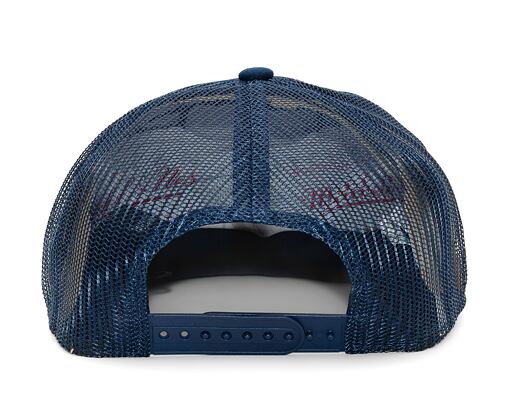 Kappe Brixton - Bass Brains Boat HP Trucker - Washed Navy