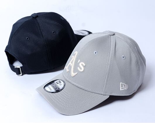 Kappe New Era - 9FORTY Pivot Knit - Oakland Athletics - Graphite