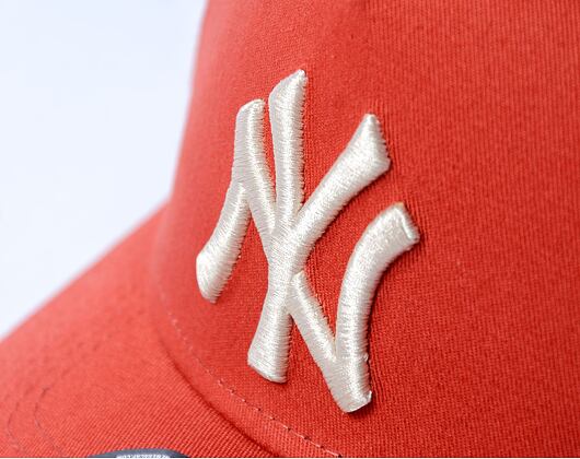 Kappe New Era - 9FORTY A-Frame League Essential - NY Yankees - Rust / Stone