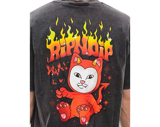 T-Shirt Rip N Dip Scary Cute Tee (Black Wash )