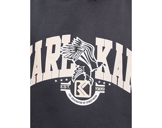 Pullover Karl Kani - OG Eagle Print Oversized Hoodie - Grey