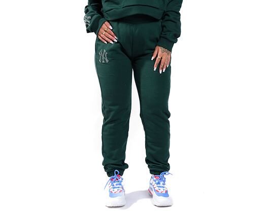 Damen Trainerhose New Era - Diamante Joggers - NY Yankees - Dark Green