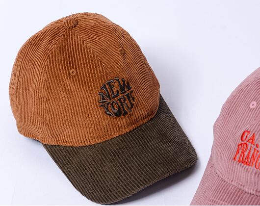 Damen Kappe New Era - 9TWENTY Womens Cord - Dark Brown / TPN