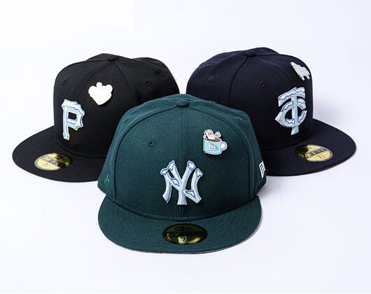 Kappe New Era - 59FIFTY "Wintertime Pin" - NY Yankees - Green