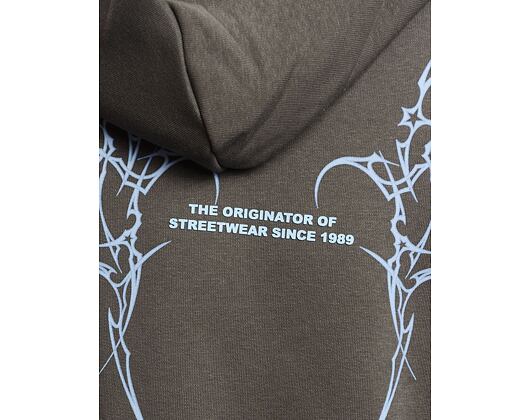 Pullover Karl Kani Small Signature Tribal OS Full Zip Hoodie anthracite