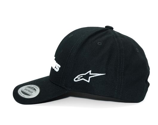 Kappe Alpinestars - Linear Wordmark 2.0 - Black/White