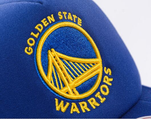Kappe Mitchell & Ness - Evergreen Trucker - Golden State Warriors - Blue