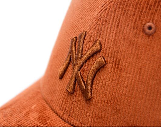 Kappe New Era - 9FORTY MLB Cord - NY Yankees - Brown