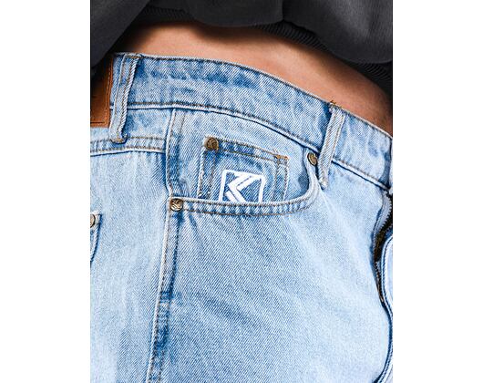 Hose Karl Kani Small Signature Baggy Five Pocket Denim light blue