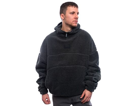 Pullover Karl Kani Metal Signature Teddy Hoodie black