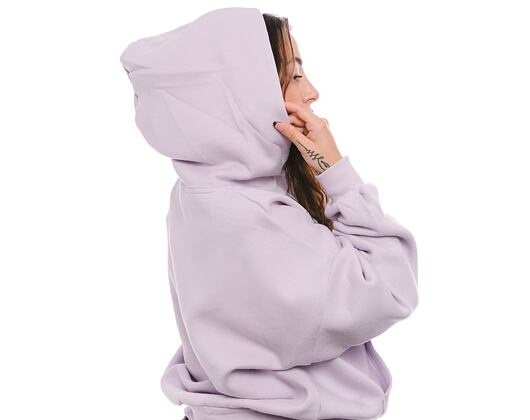 Damen Pullover Karl Kani Woven Signature Glitter OS Hoodie lilac