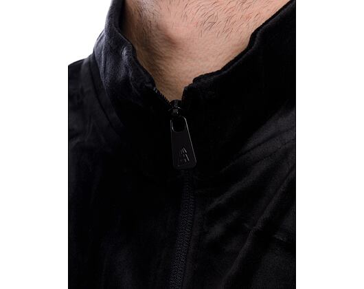 Jacke New Era - Velour Track Jacket - Black