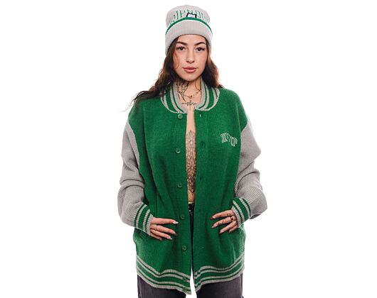 Strickpullover Rip N Dip - Team Spirit Varsity Cardigan  (Green/Grey)