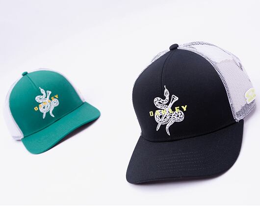 Kappe Oakley - Golf WMPO Souvenir Trucker Hat - Black/White